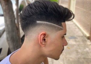 low fade comb over