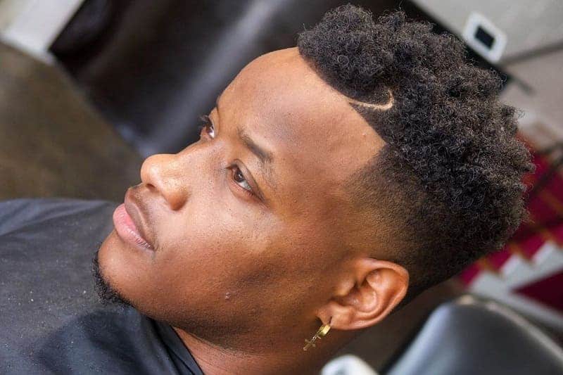 low temp fade haircut for black men