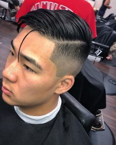 Low Fade Hairstyles For Long Hair 1 240x300 