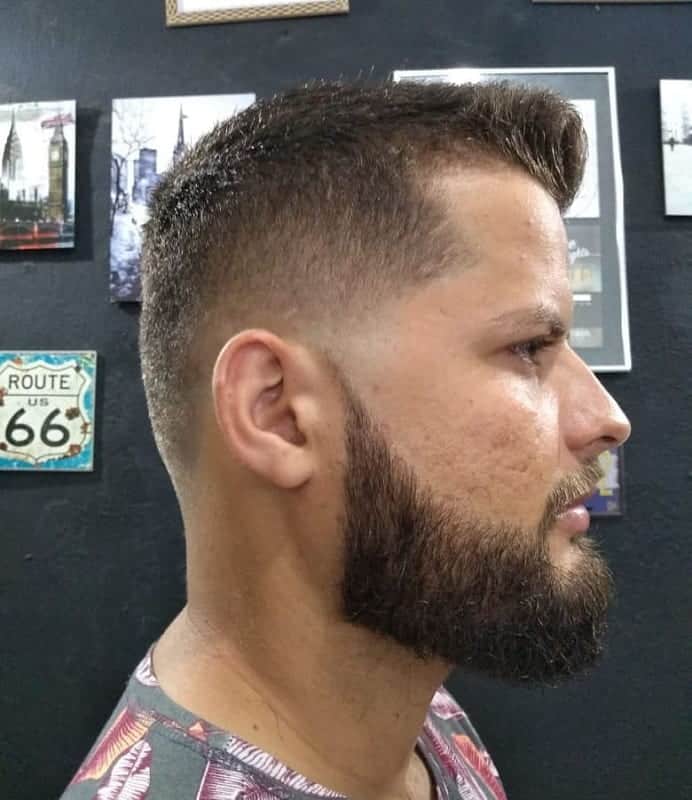 low fade hairstyles for short hair