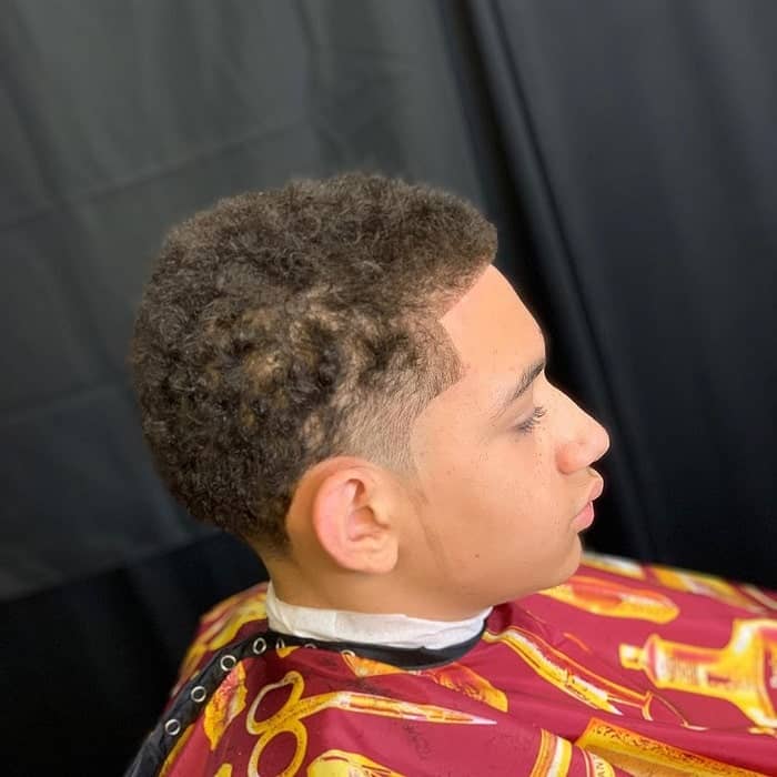 low taper fade haircut for guys