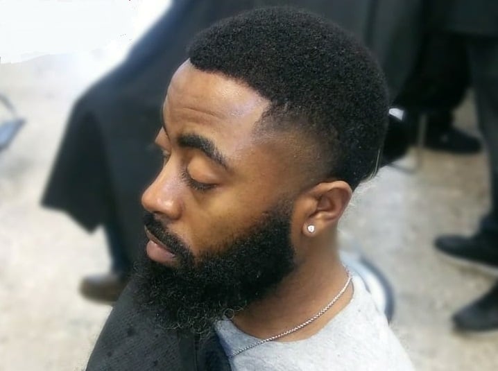 How to Style Low Tapered Afro