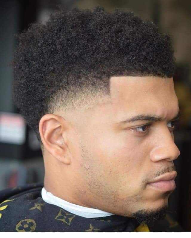 guy with low temp fade haircut