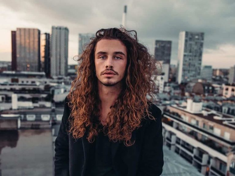 male models with long hair