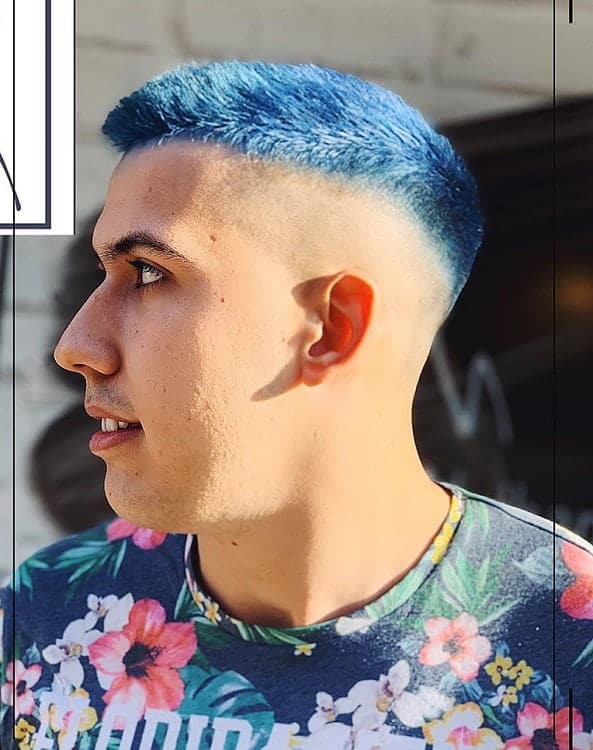 15 Incredible Blue Hairstyles For Guys Cool Men S Hair