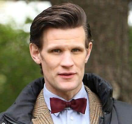 Image of Matt Smith hairstyle.