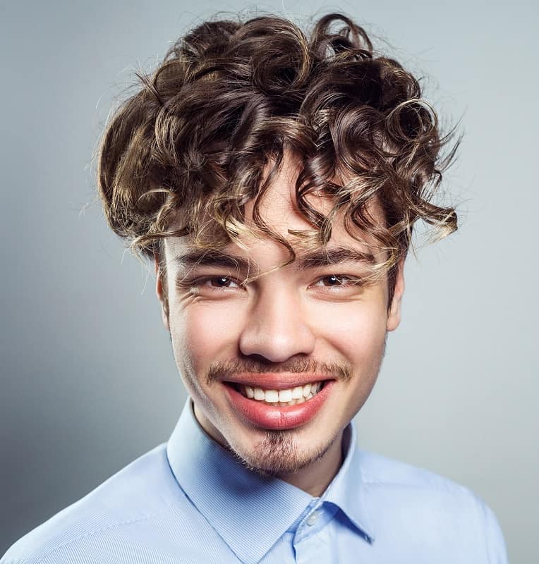 Introducing The Perm for Men's Hair Element Hair