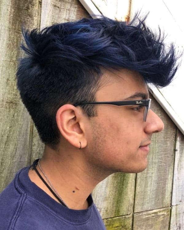 15 Incredible Blue Hairstyles for Guys – Cool Men's Hair