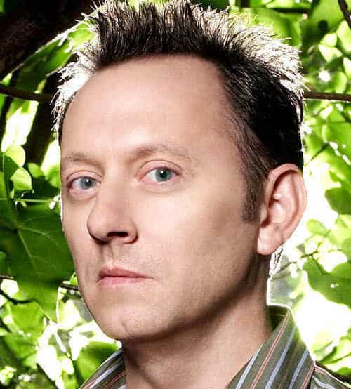 Photo of Michael Emerson as Benjamin Linus with spiky hairstyle in the tv series Lost.