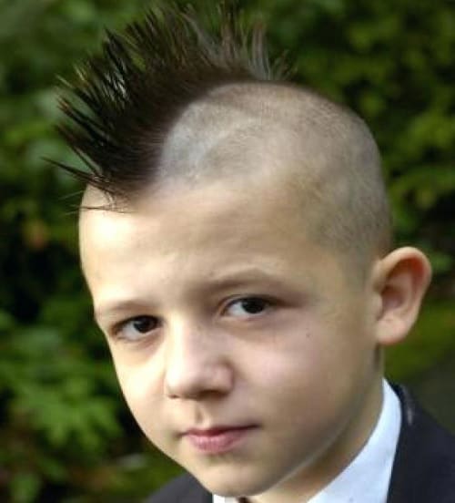 peinados Mohawk para niño de 13 años