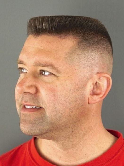 patchy men's Mohawk