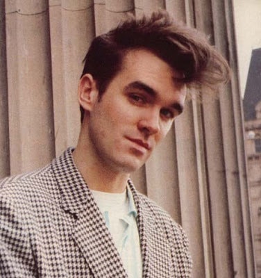 Cool mens hairstyle from Morrissey