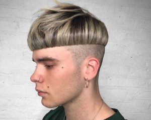 mushroom haircut for men