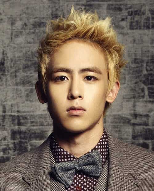 Picture of Nichkhun hairstyle. 