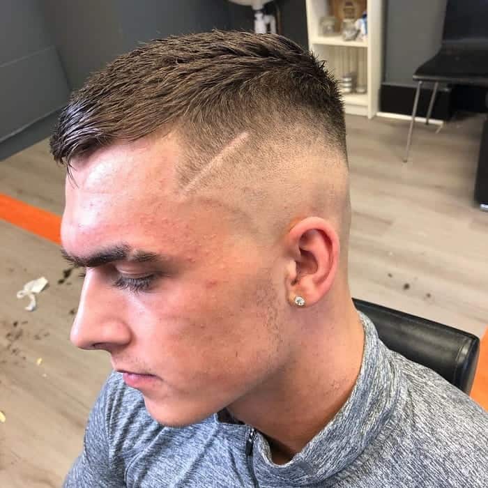 number 4 fade haircut