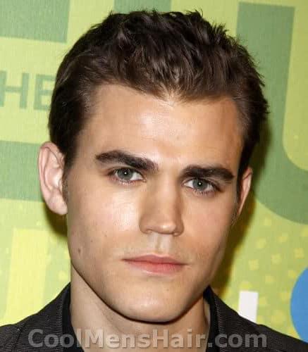 Picture of Paul Wesley hairstyle.