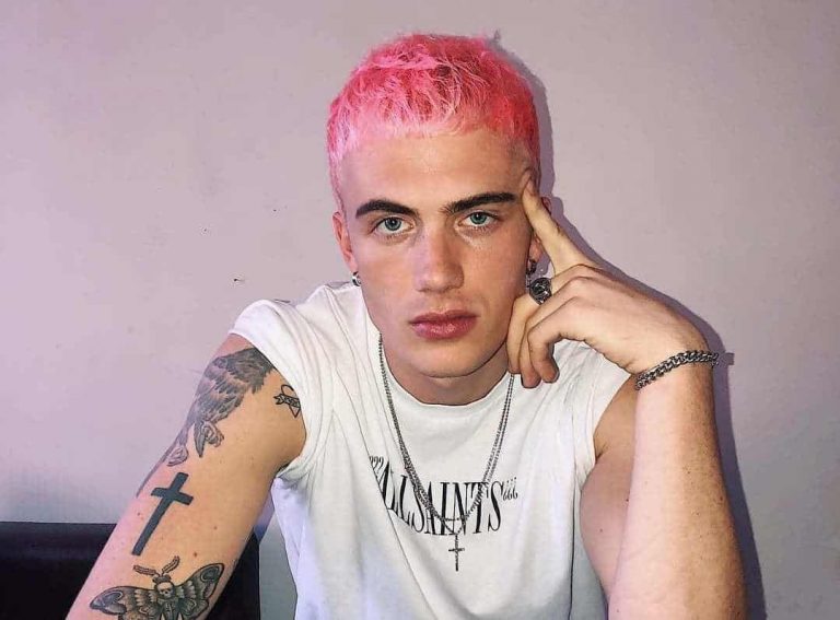 pink hair color for men