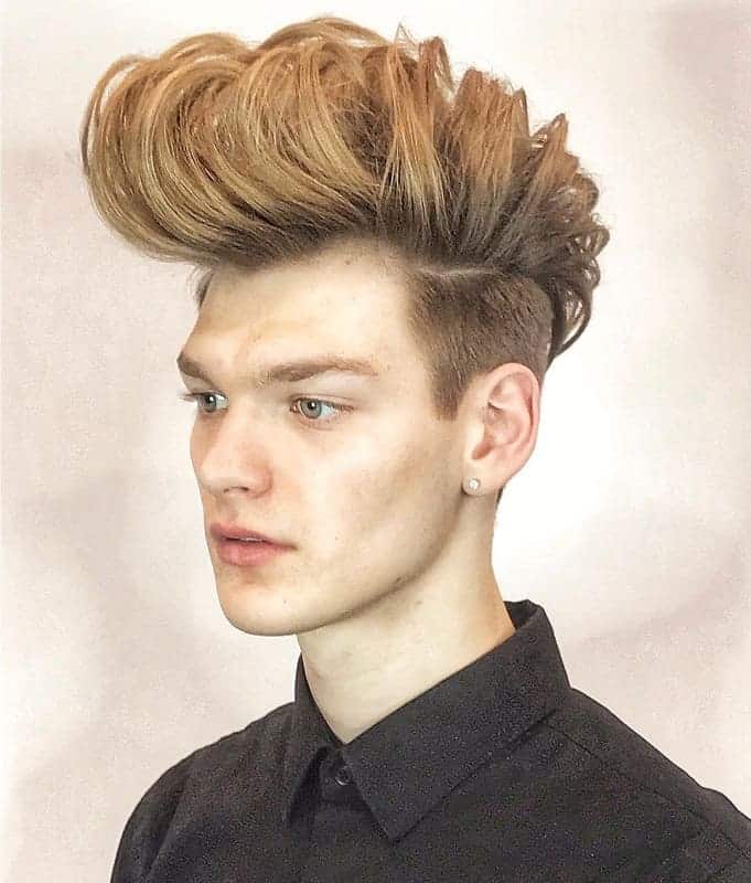 pompadour haircut for boys