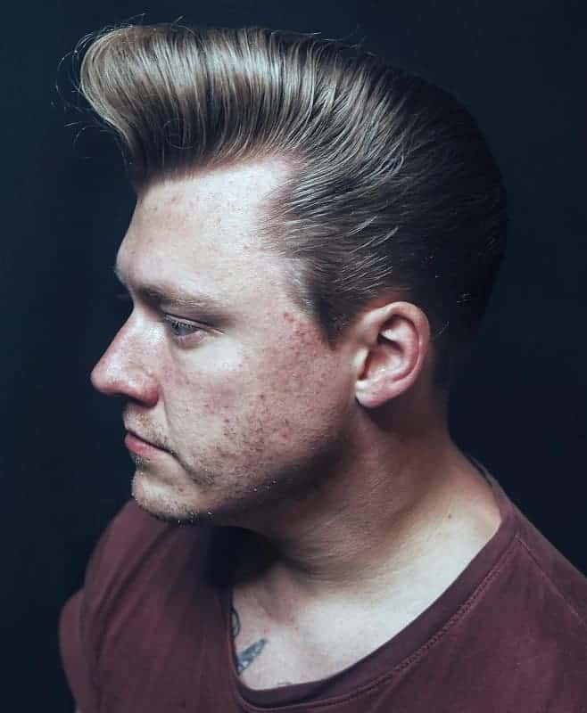 waved pompadour hairstyles