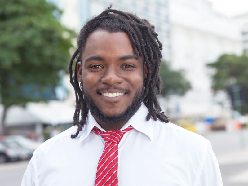 dreadlocks for black men with receding hairline