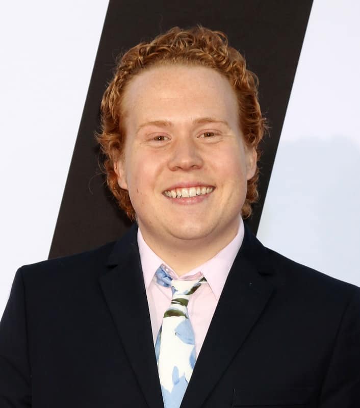 red curly haired actor - Jimmy Bellinger