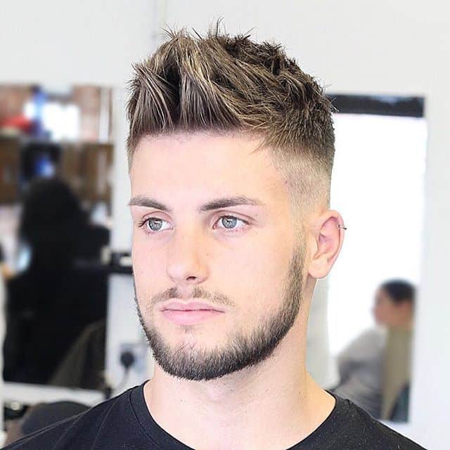rockabilly spiky hairstyle for men
