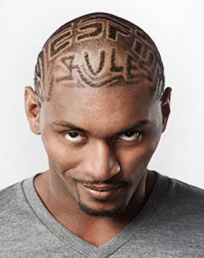 Photo of Ron Artest hair: ESPN Rules.