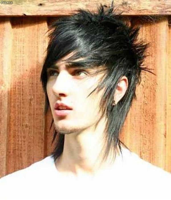 10 Offcentre Scene Hairstyles for Funky Guys  Cool Mens Hair