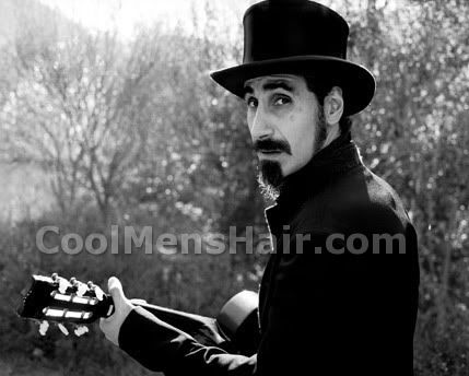 Photo of Serj Tankian with facial hair.