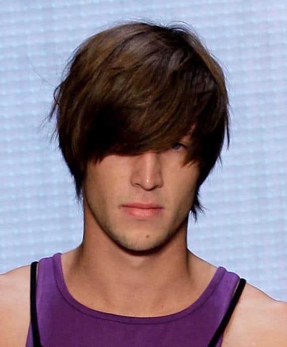 Shaggy hair for men