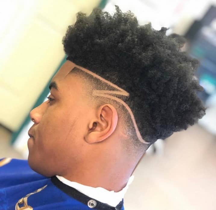 black men haircut designs