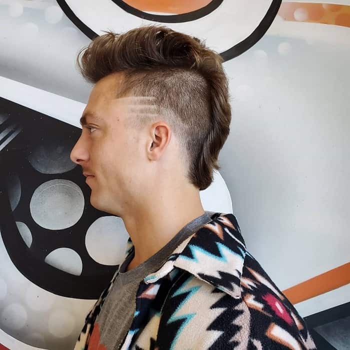 Mohawk Mullet for Short Hair