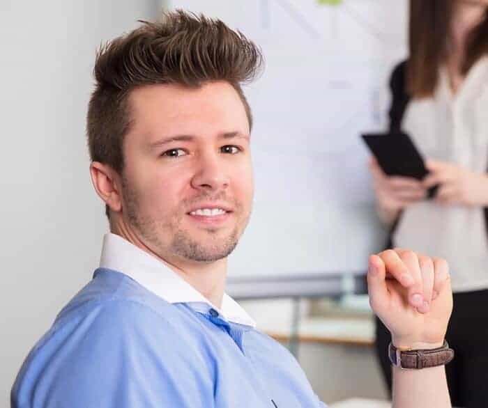 spiky hair using gel