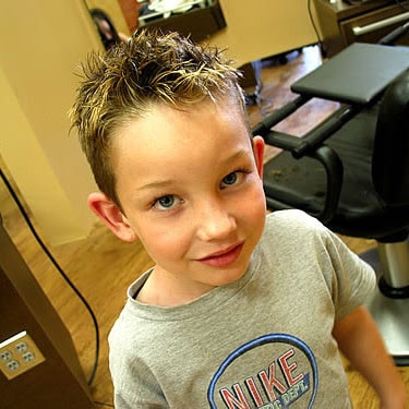 spiked hair for boys 