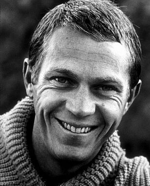 Photo of Steve McQueen short hairstyle.