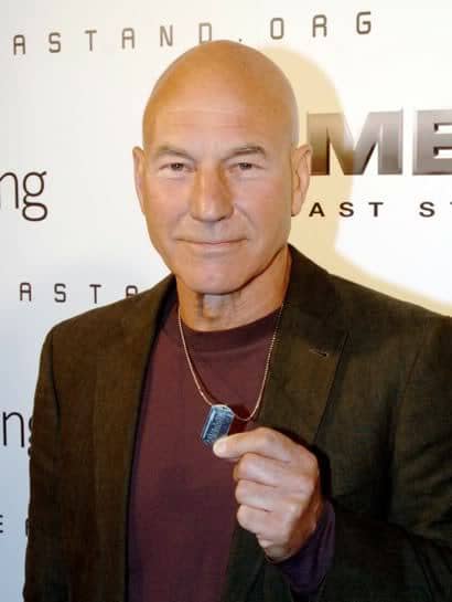 Patrick Stewart. 