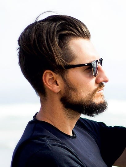 undercut style for surfer hair