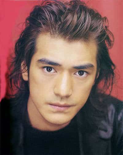 Takeshi Kaneshiro wavy hairstyle