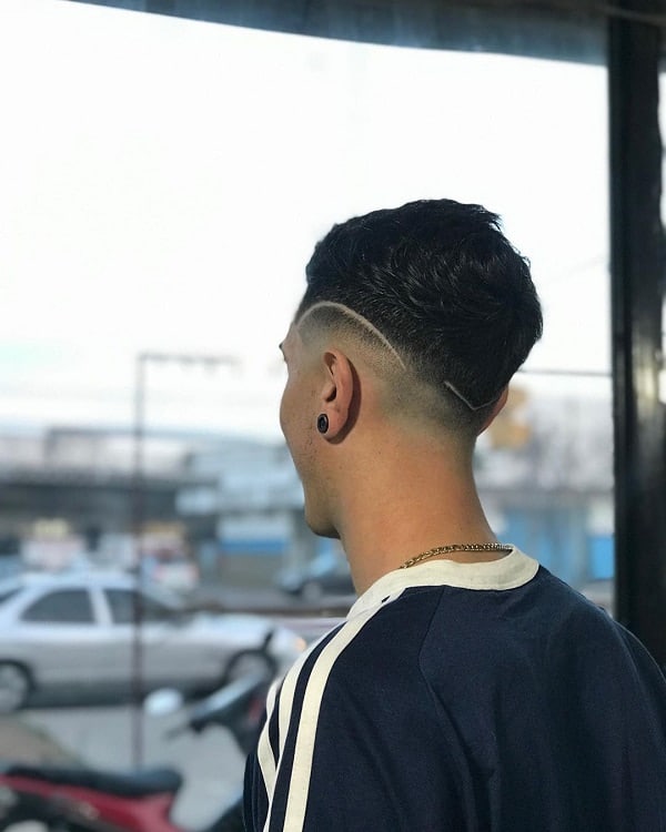 Taper Fade and Hard Line