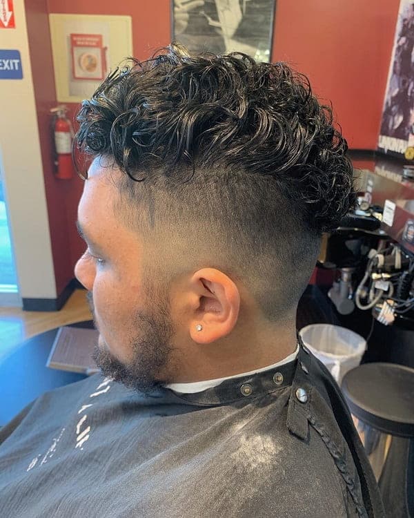 Tapered Hairline On Curly Hair