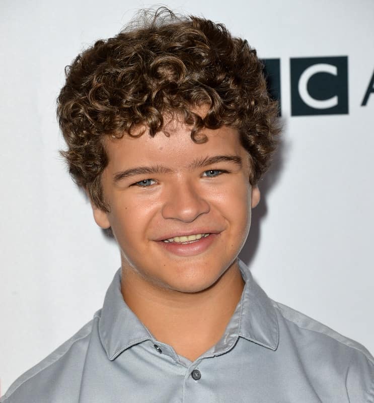 Teen Actor With Curly Hair Gaten Matarazzo 