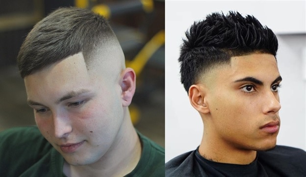 temple fade haircut for teenage boys