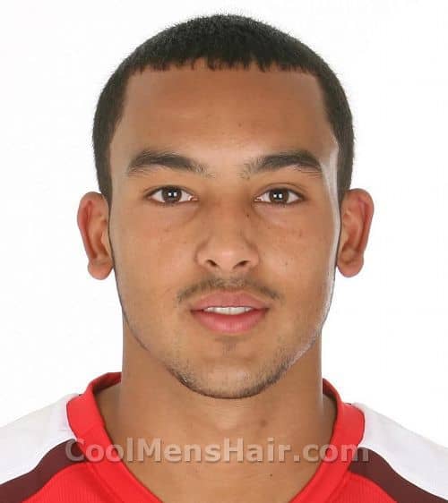 Photo of Theo Walcott hairstyle.