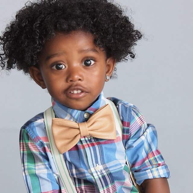 black baby hair styles