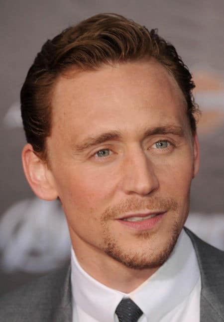 Photo of Tom Hiddleston hairstyle.