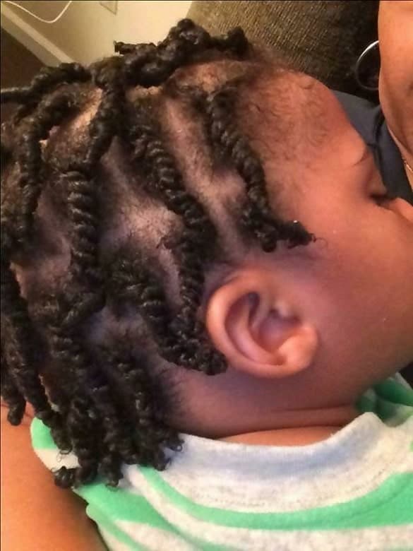 two strand twist for black boys