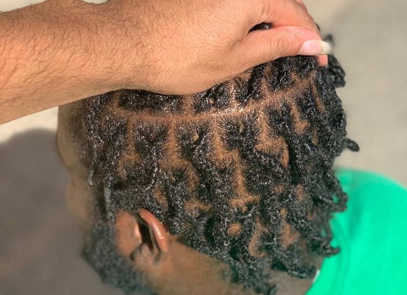 2 strand twist for men