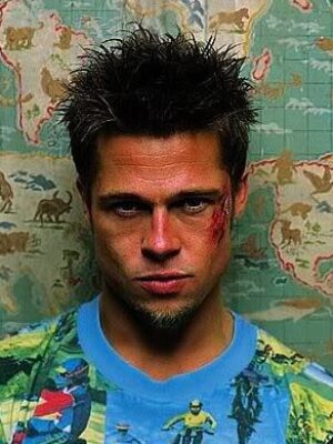 How To Get A Tyler Durden Messy Spiky Hairstyle Like Fight Club?