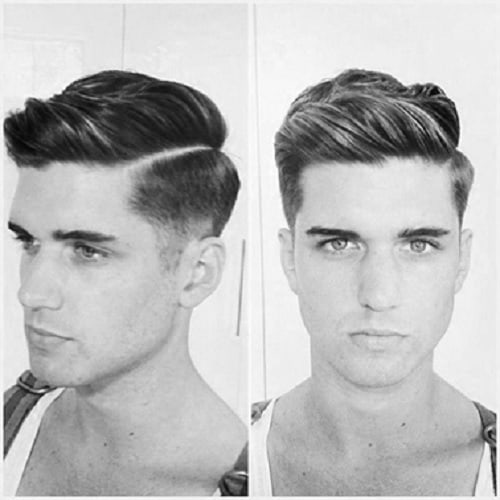 white boy hairstyle with side parting