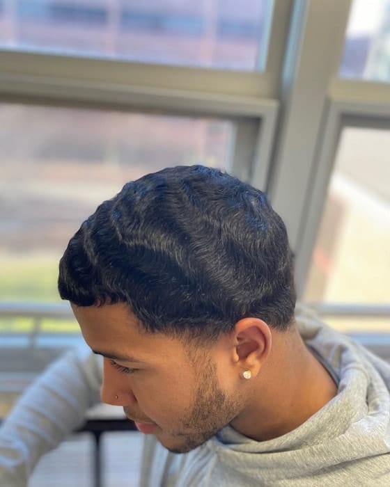 360 waves style for white boys